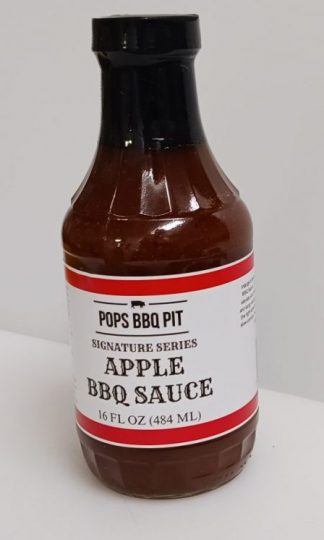 Pops BBQ Pit Signature Apple BBQ Sauce 16 oz.