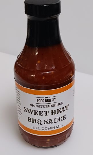 Pops BBQ Pit Signature Sweet Heat BBQ Sauce 16 oz.