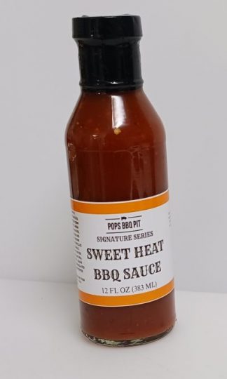 Pops BBQ Pit Signature Sweet Heat BBQ Sauce 12 oz.