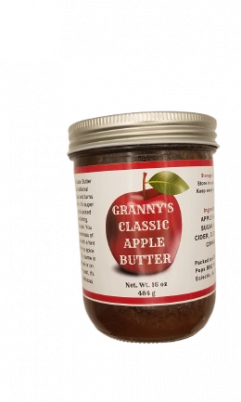 Picture of Granny's Apple Butter in 16 oz jar