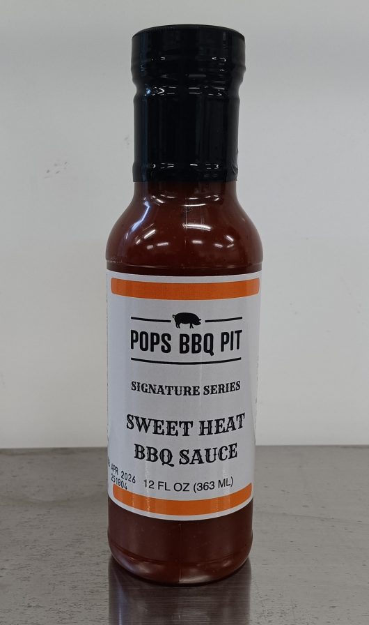 Pops BBQ Pit Signature Sweet Heat BBQ Sauce 12 oz. - Image 2