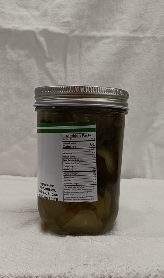 Sweet Pickles Pint - Image 3