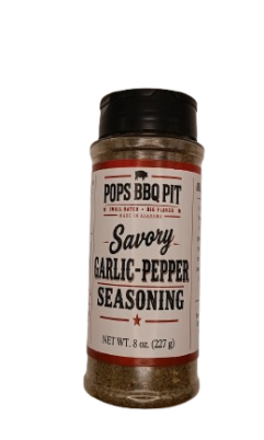 Savory Garlic-Pepper Seasoning 8 oz