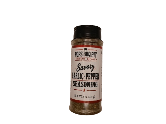Savory Garlic-Pepper Seasoning 8 oz