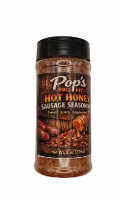 Pop's Hot Honey Sausage Seasoning 8 oz