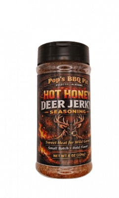 Hot Honey Deer Jerky 8 oz
