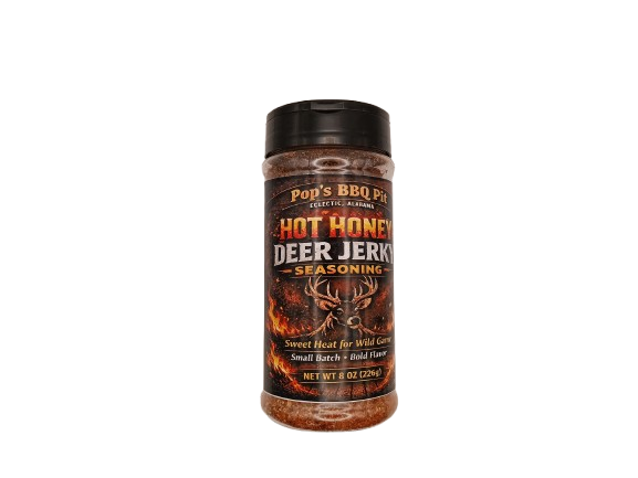 Hot Honey Deer Jerky 8 oz