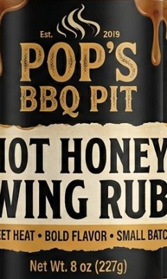 Hot Honey Wing Rub 8 oz