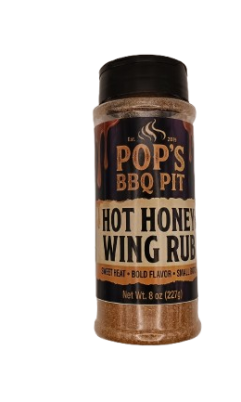 Hot Honey Wing Rub 8 oz